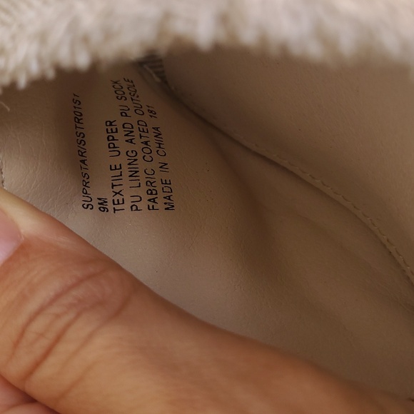 Steve Madden Women's Cream Studded Mules Size 9 M - Picture 8 of 8